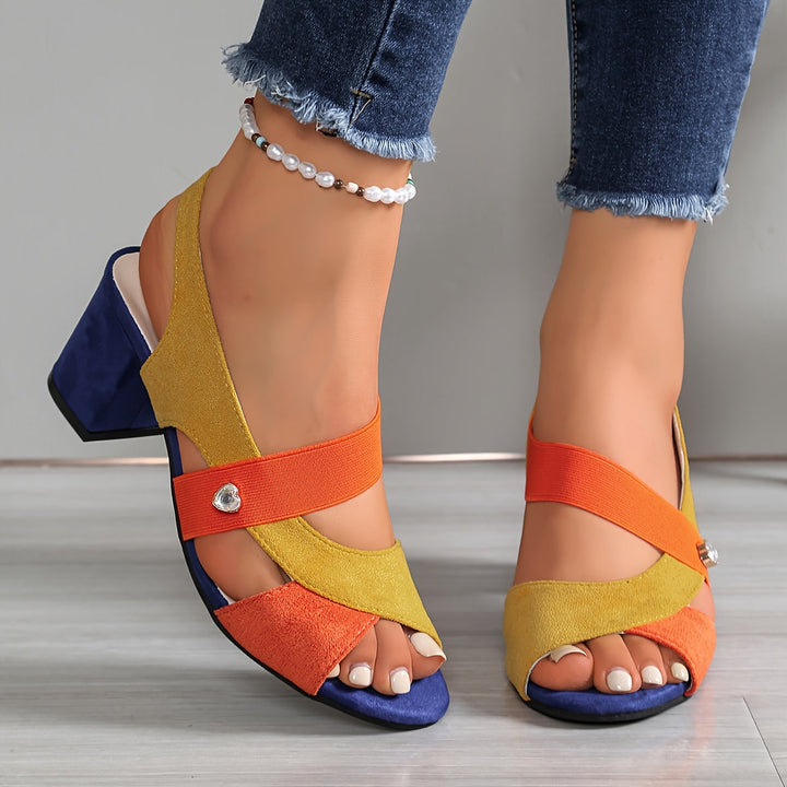 Rosalie | Talons Blocs Orthopédiques Confort