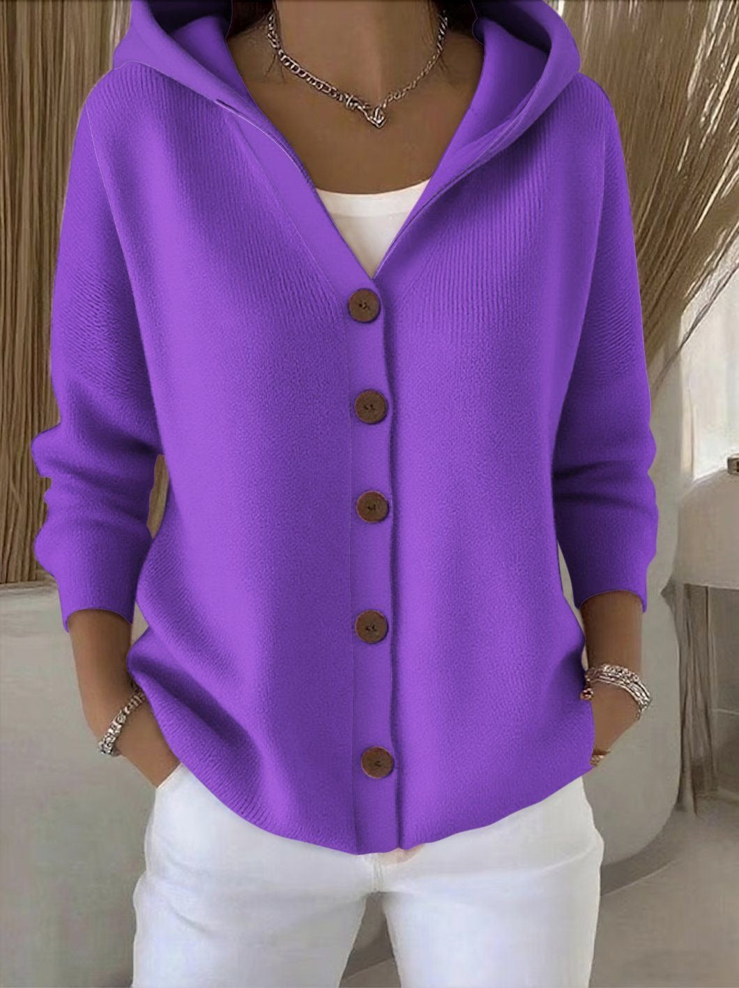 Claire - Cardigan Doux et Confortable