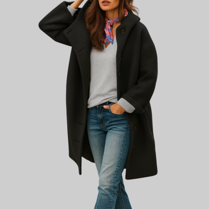Freja | manteau quotidien, de longueur moyenne et confortable